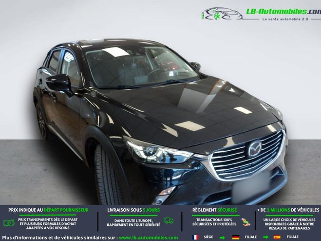 Mazda Cx 3 1.5L Skyactiv-D 105 4x2 Noir M�tallique de 2016