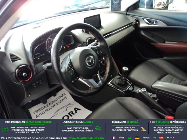 Mazda Cx 3 1.5L Skyactiv-D 105 4x2 Noir M�tallique de 2016