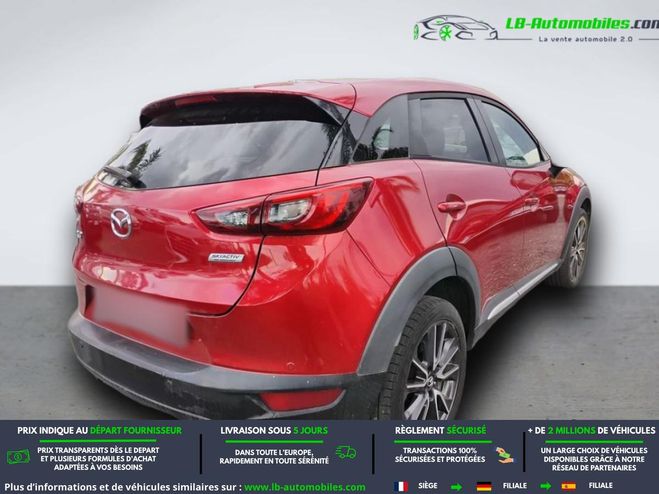 Mazda Cx 3 1.5L Skyactiv-D 105 4x2 Rouge M�tallique de 2018