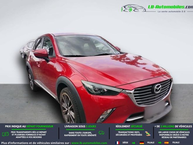 Mazda Cx 3 1.5L Skyactiv-D 105 4x2 Rouge M�tallique de 2018