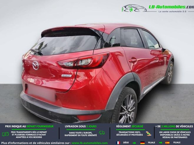 Mazda Cx 3 1.5L Skyactiv-D 105 4x2 Rouge M�tallique de 2018