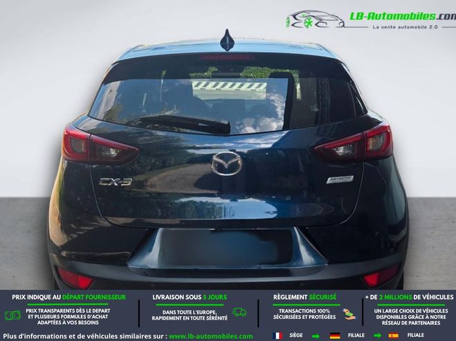 Mazda Cx 3 1.5L Skyactiv-D 105 4x2 Bleu M�tallique de 2017