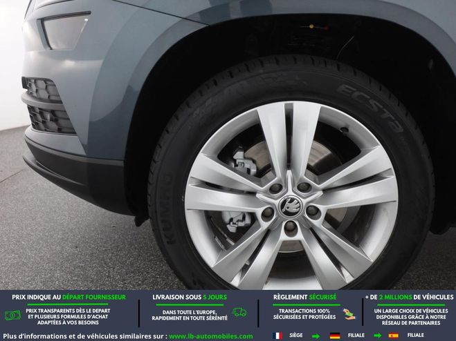 Skoda Karoq 2.0 TDI 190 ch 4x4 BVA Gris M�tallique de 2019