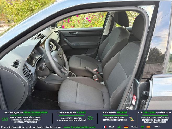 Skoda Fabia 1.0 MPI 60 ch BVM Gris de 2020