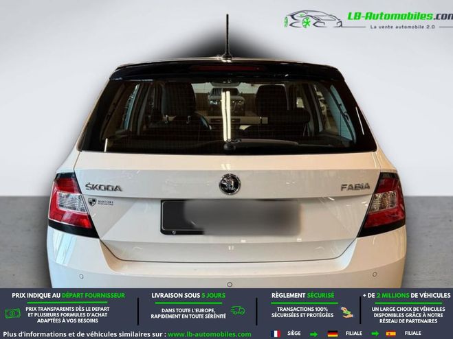Skoda Fabia 1.0 MPI 60 ch BVM Blanc de 2017