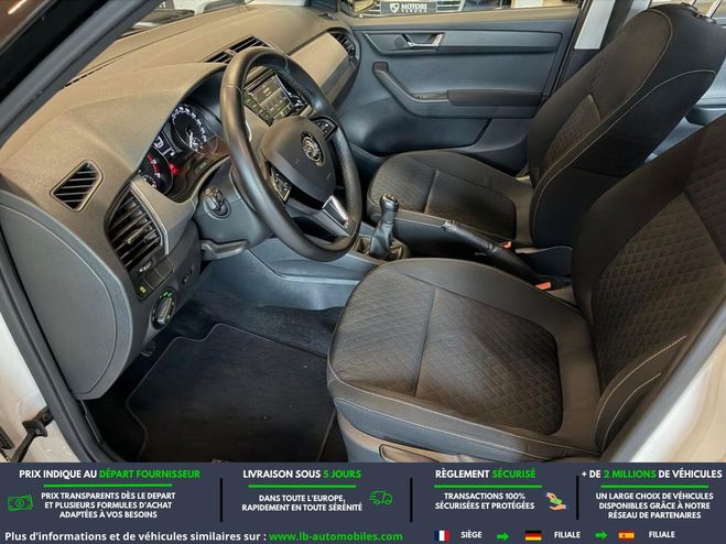 Skoda Fabia 1.0 MPI 60 ch BVM Blanc de 2017