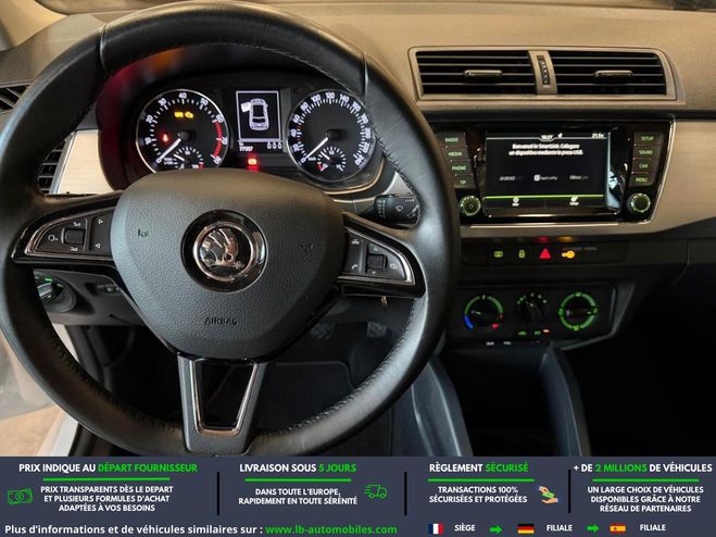 Skoda Fabia 1.0 MPI 60 ch BVM Blanc de 2017