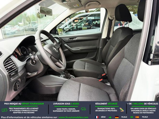Skoda Fabia 1.0 MPI 60 ch BVM Blanc de 2018