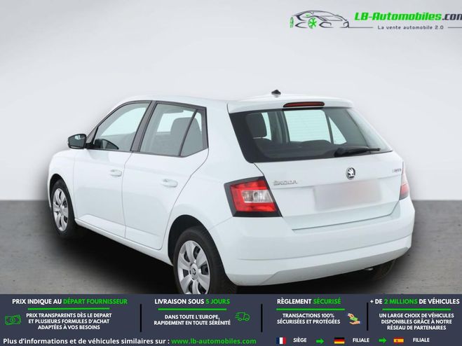 Skoda Fabia 1.0 MPI 60 ch BVM Blanc M�tallique de 2018