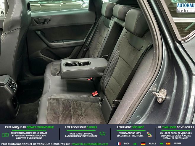 Cupra Ateca 2.0 TSI 300ch BVA 4Drive Gris M�tallique de 2019