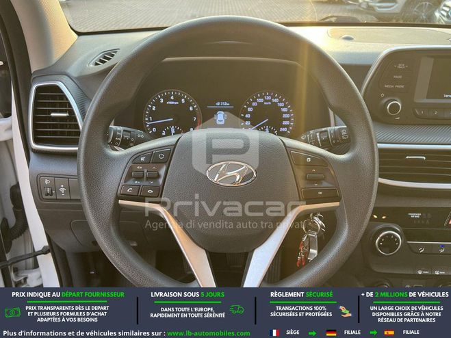 Hyundai Tucson 1.6 GDi 132 Blanc M�tallique de 2019