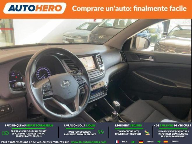 Hyundai Tucson 1.7 CRDi 115 2WD Gris M�tallique de 2017