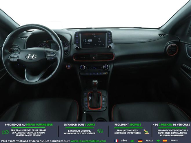 Hyundai Kona 1.6 T-GDi 177 BVA Gris M�tallique de 2019