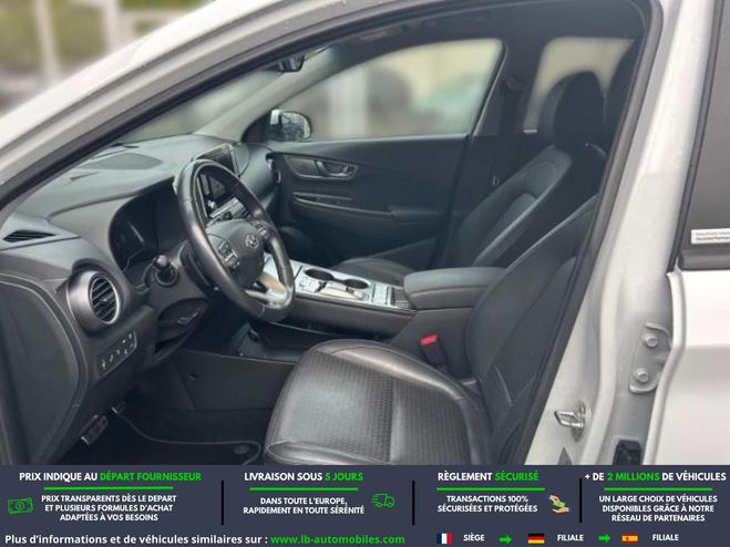 Hyundai Kona 64 kWh - 204 ch Blanc M�tallique de 2020