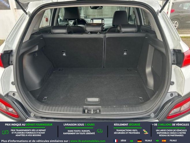 Hyundai Kona 64 kWh - 204 ch Blanc M�tallique de 2020