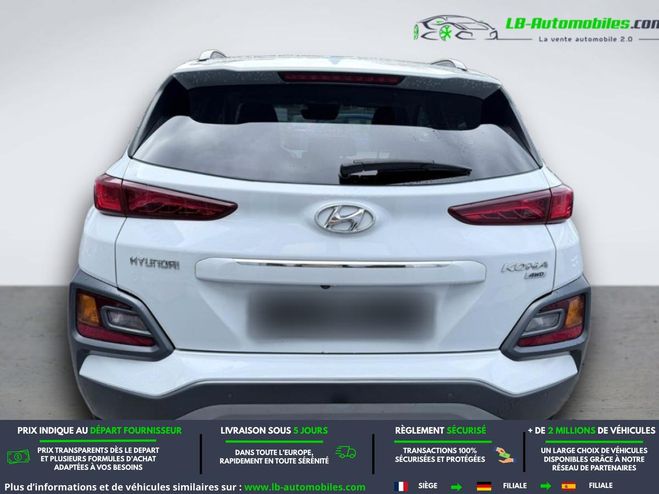 Hyundai Kona 1.6 T-GDi 177 4WD BVA Blanc M�tallique de 2018