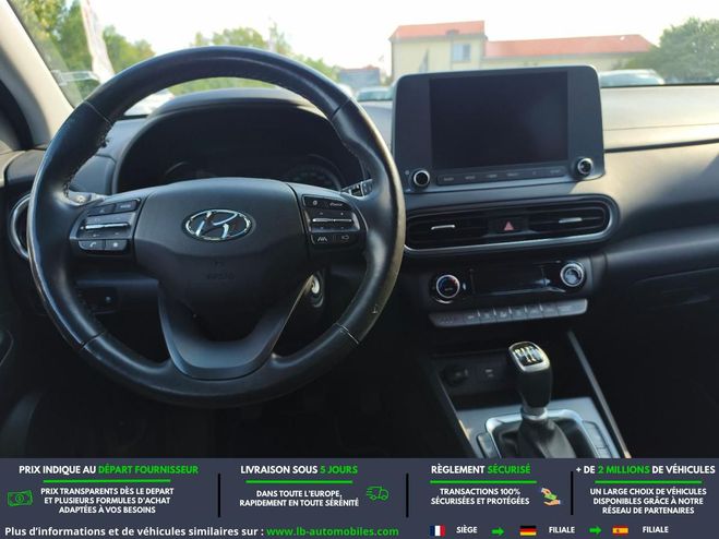 Hyundai Kona 1.0 T-GDi 120 Hybrid 48V BVM Gris M�tallique de 2021