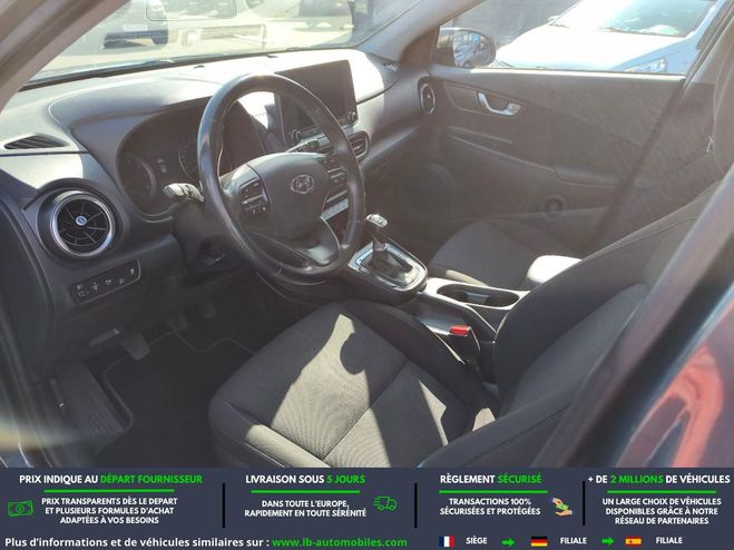 Hyundai Kona 1.0 T-GDi 120 Hybrid 48V BVM Gris M�tallique de 2021