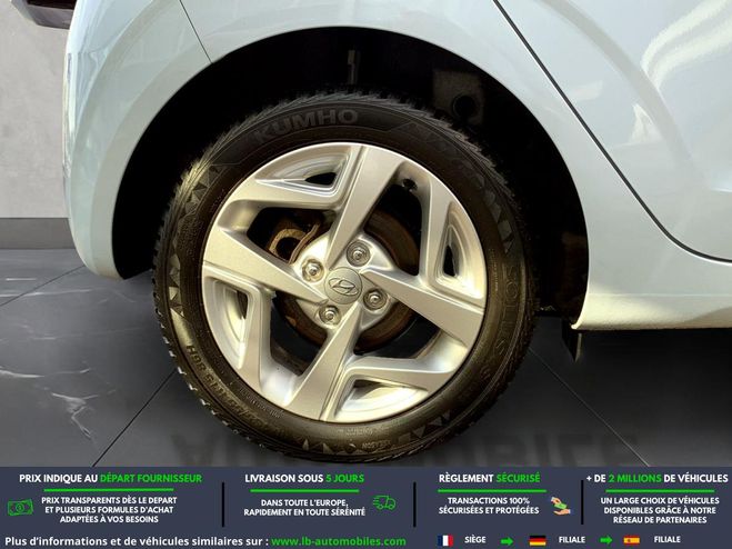 Hyundai I10 1.2 84 BVM Bleu M�tallique de 2020