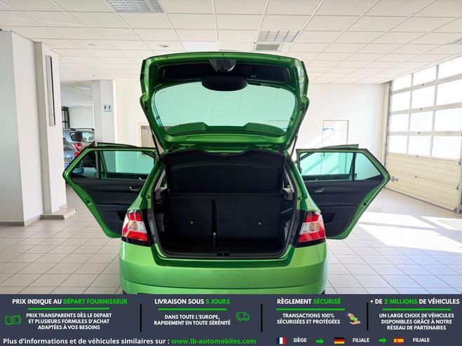 Skoda Fabia 1.2 TSI 110 ch BVM Vert M�tallique de 2017
