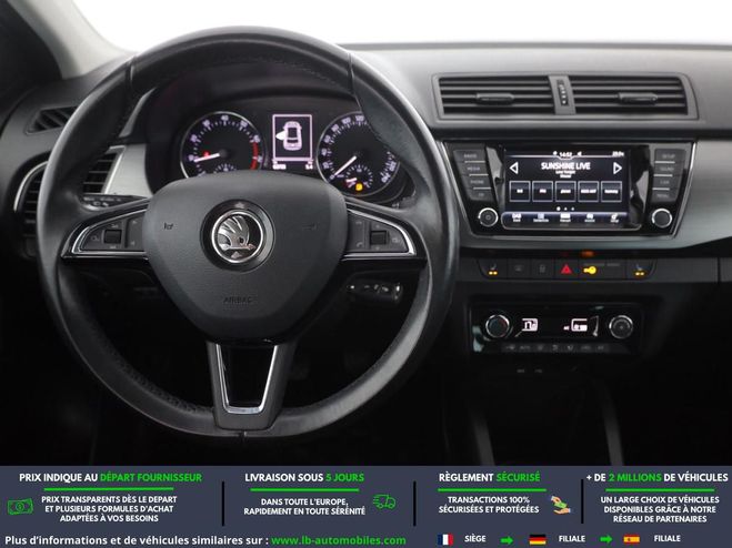 Skoda Fabia 1.0 MPI 75 ch BVM Blanc de 2018