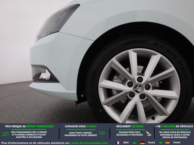 Skoda Fabia 1.0 MPI 75 ch BVM Blanc de 2018