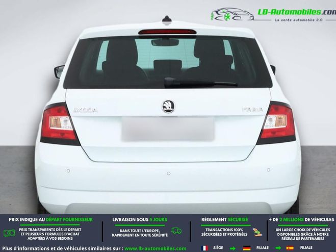Skoda Fabia 1.0 MPI 75 ch BVM Blanc de 2018