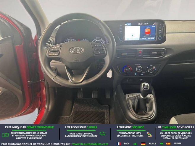 Hyundai I10 1.2 84 BVM Rouge M�tallique de 2020