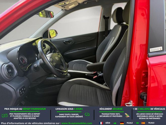 Hyundai I10 1.0 67 BVA Rouge M�tallique de 2021