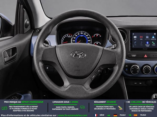 Hyundai I10 1.2 87 BVA Gris de 2016