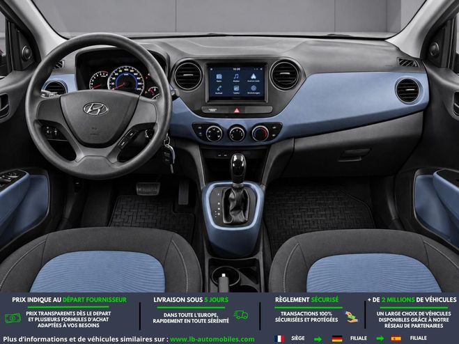 Hyundai I10 1.2 87 BVA Gris de 2016