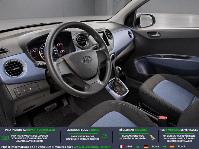 Hyundai I10 1.2 87 BVA Gris de 2016