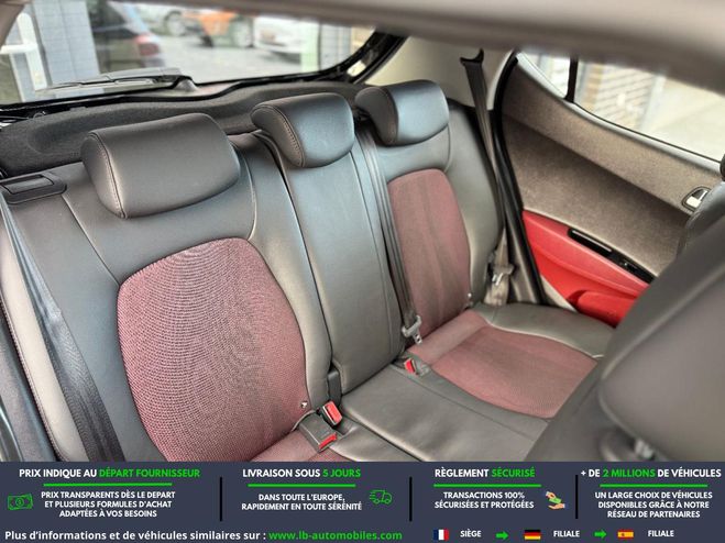 Hyundai I10 1.2 87 BVA Noir M�tallique de 2016