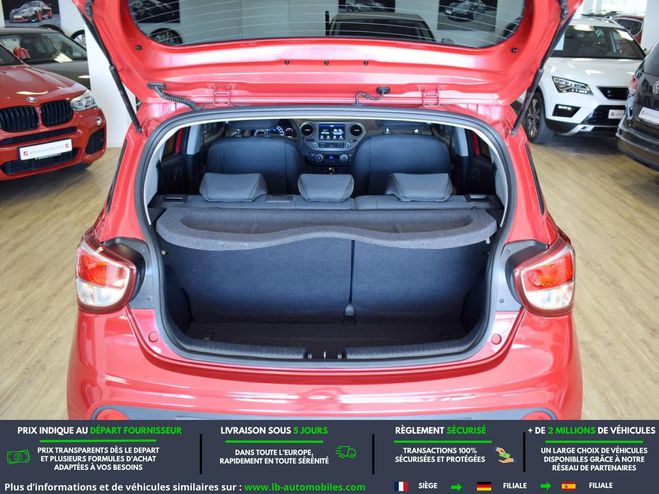 Hyundai I10 1.0 66 BVA Rouge M�tallique de 2019