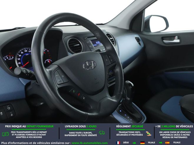 Hyundai I10 1.2 87 BVA Bleu M�tallique de 2016