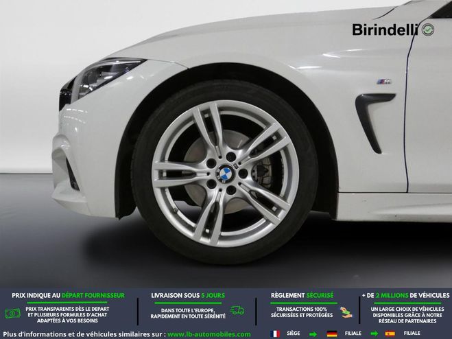 BMW Serie 4 420d 190 ch BVA Blanc de 2020
