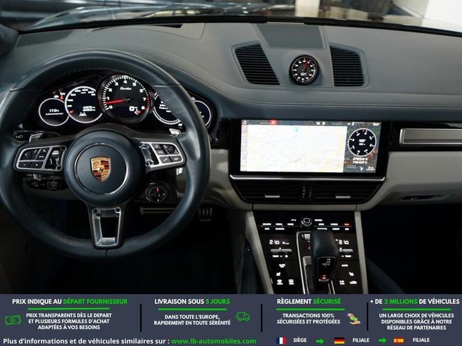Porsche Cayenne Turbo 4.0 V8 550 ch  BVA Bleu M�tallique de 2019