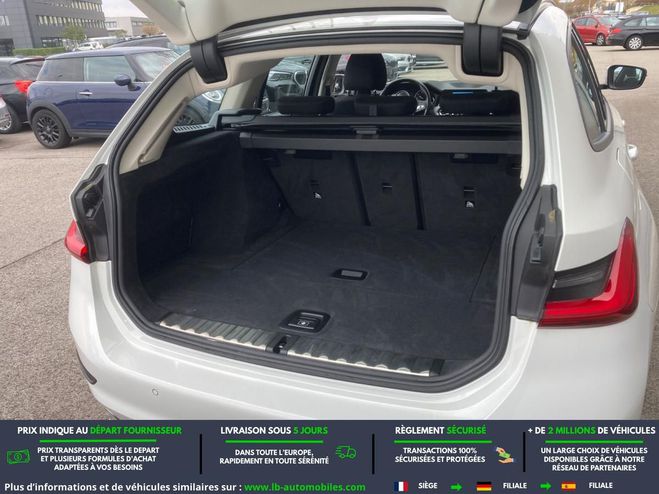 BMW Serie 3 320d 190 ch BVA Blanc de 2020