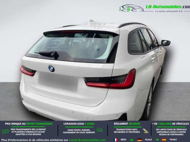 BMW Serie 3 320d 190 ch BVA Blanc de 2020