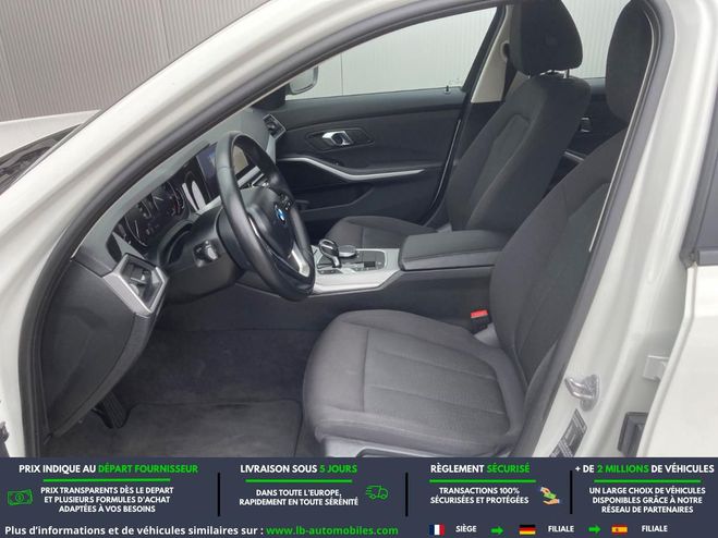 BMW Serie 3 320d 190 ch BVA Blanc de 2020