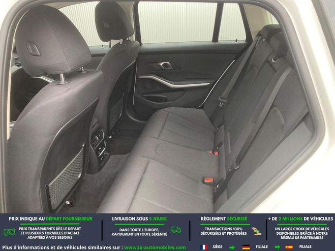 BMW Serie 3 320d 190 ch BVA Blanc de 2020