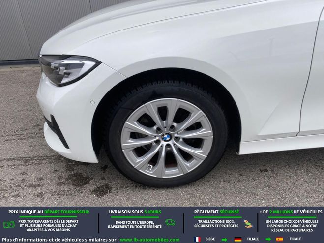 BMW Serie 3 320d 190 ch BVA Blanc de 2020