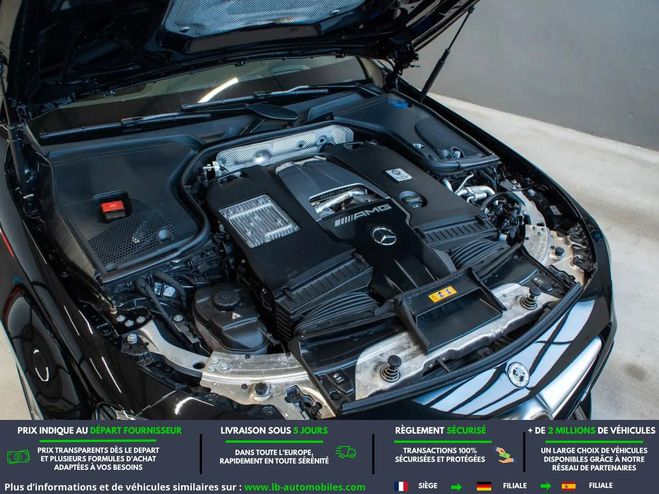 Mercedes Classe E 63 S AMG BVA 4-Matic+ Noir M�tallique de 2019