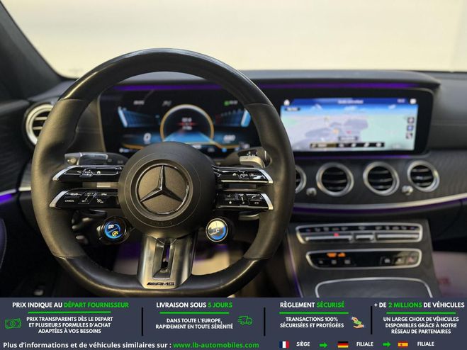 Mercedes Classe E 63 S AMG BVA 4-Matic+ Noir M�tallique de 2020