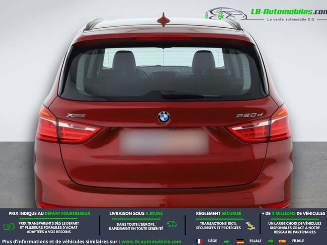 BMW Serie 2 220d 190 ch Rouge M�tallique de 2016