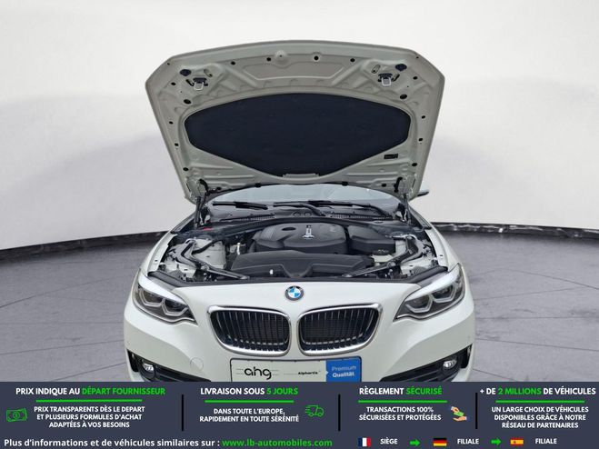 BMW Serie 2 218i 136 ch BVA Blanc de 2018