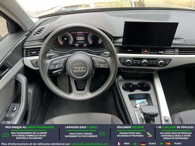 Audi A4 40 TDI 190 BVA Noir de 2020