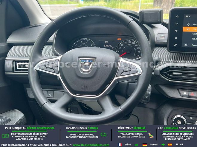 Dacia Sandero TCe 90 BVA Rouge M�tallique de 2021