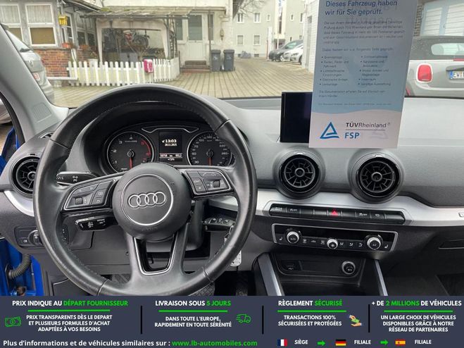 Audi Q2 TDI 116 ch BVA Bleu M�tallique de 2018
