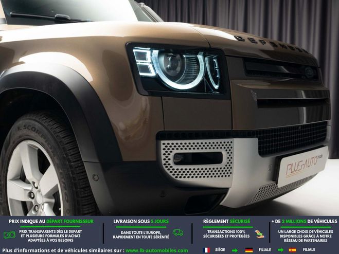 Land rover Defender 110 P400 MHEV BVA Brun M�tallique de 2020